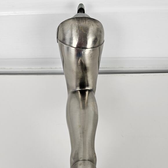 VTG c. 1940s pinup girl leg lighter 4.5 x 8.5 - Picture 5 of 15